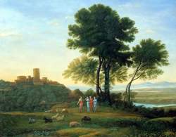 Landscape with Jacob and Laban: Click for full image